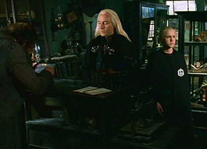 Les Malefoy chez Barjow et Beurk 