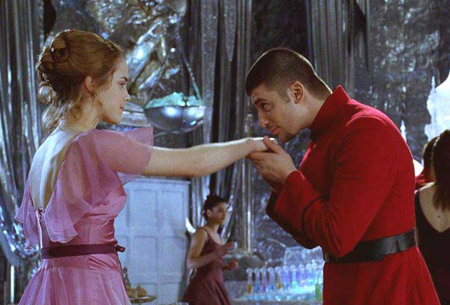 Hermione Granger et Viktor Krum durant le bal de Noël dans CF/f