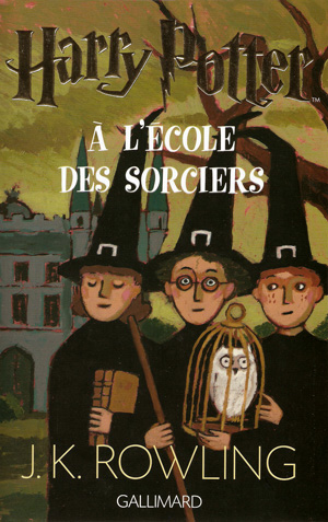 Dessin de la couverture de Harry Potter à l'Ecole des Sorciers 