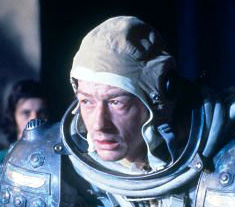 John Hurt sur le tournage d’Alien (1979)