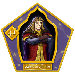 Carte chocogrenouille 41, Godric Gryffondor