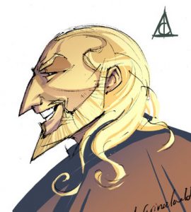 Dessin de Grindelwald