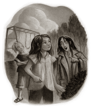 Severus et Lily enfant