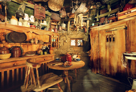 Intérieur de la cabane de Hagrid dans CS/f) 