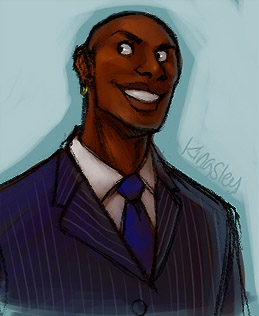 Portrait de Kingsley Shacklebolt 