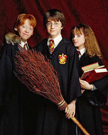 Ron, Harry et Hermione dans ES/f