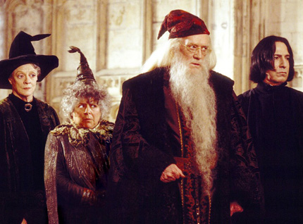 McGonagall, Chourave, Dumbledore et Rogue dans CS/f