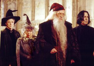 McGonagall, Chourave, Dumbledore et Rogue dans CS/f