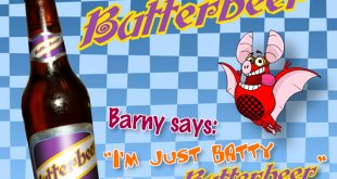 Publicité de Barny la roussette pour la Bièraubeurre