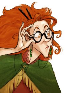 Portrait de Trelawney